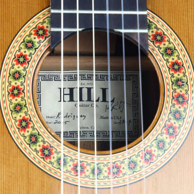2005 Kenny Hill Rodriguez Master Series - French Polish, Made in USA, Classical Nylon Acoustic Guitar image 25