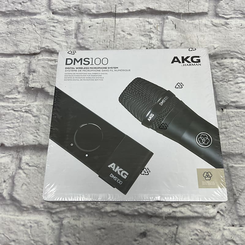 AKG DMS100 Digital Wireless Microphone System Reverb