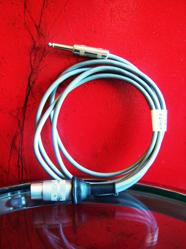 Vintage 1960's Cannon UA311 microphone cable Belden 8422 Reverb
