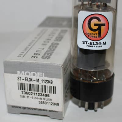 Groove Tubes GE 6CA7 EL34 Fat Bottle | Reverb