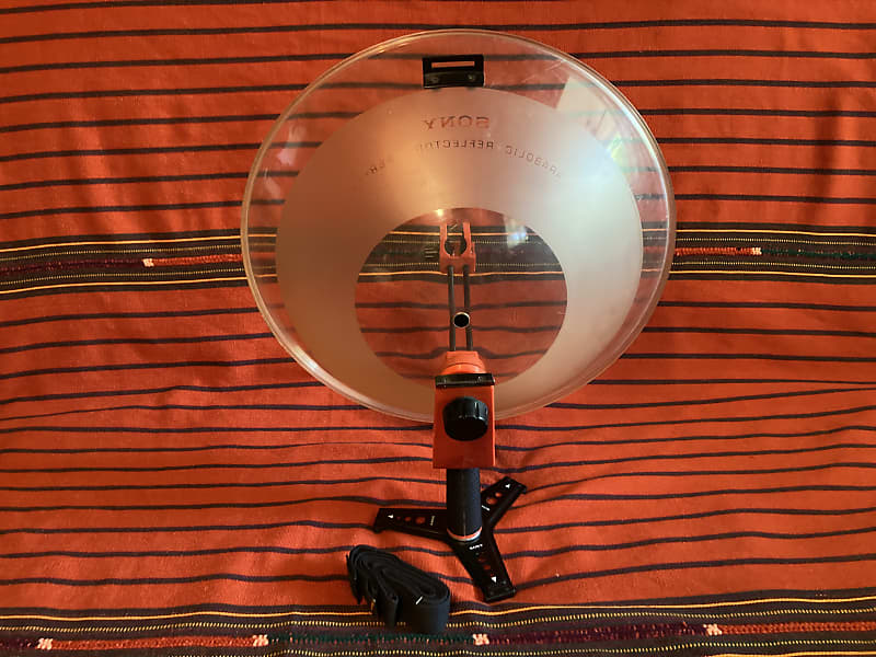 SONY PBR-400 Parabolic Dish Reflector for Microphone with Case