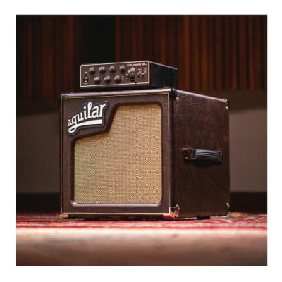 Aguilar SL1108 8-Ohm 10 x 1-Inch Driver 175W Hybrid Design Lightweight and Portable Bass Cabinet (Chocolate Brown) image 6