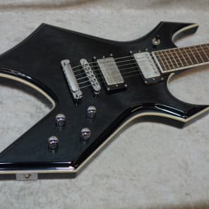 B.C. Rich Mk5 Warlock MK5 WL BK Electric Guitar in gloss black