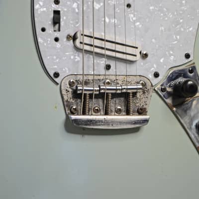Fender Mustang (Musicmaster?) 1966 Daphne Blue image 6