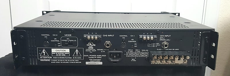 TOA DUAL POWER AMPLIFIER パワーアンプ IP-300D TOA ( ティーオーエー ) IP-300D パワーアンプ 送料無料