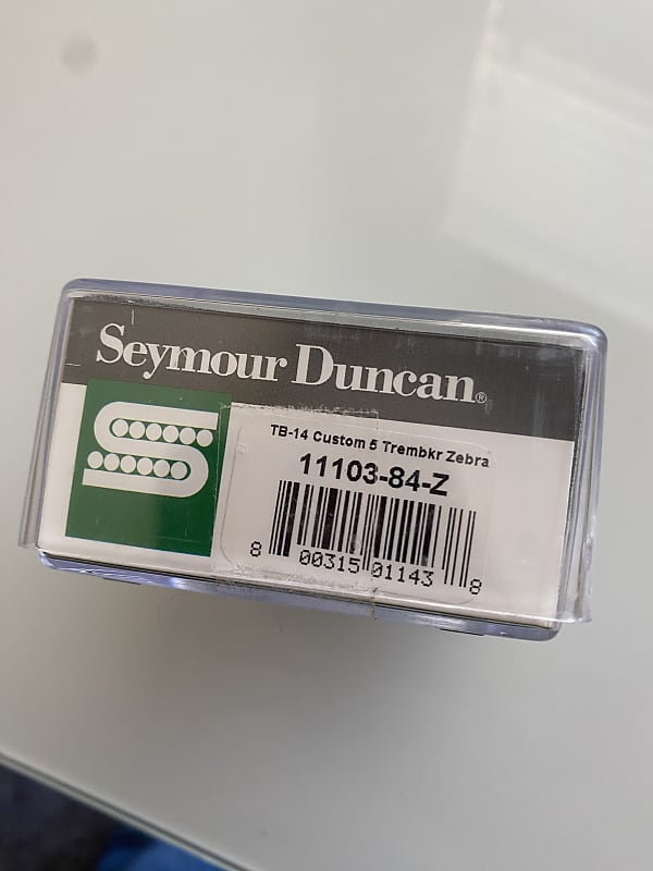 Seymour Duncan TB-14 Custom 5 Bridge Trembucker Zebra | Reverb