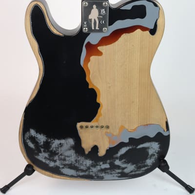 Fender Joe Strummer Telecaster Black over 3-Color Sunburst image 8
