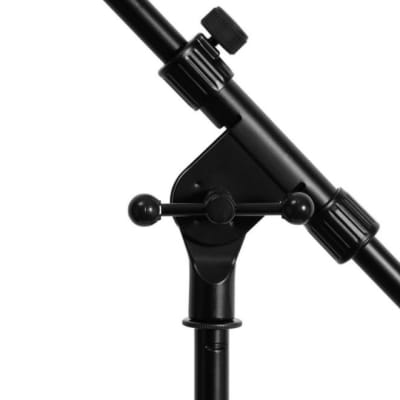 On-Stage MS7701B 32-61.5" Euro Boom Microphone Stand, Black image 2