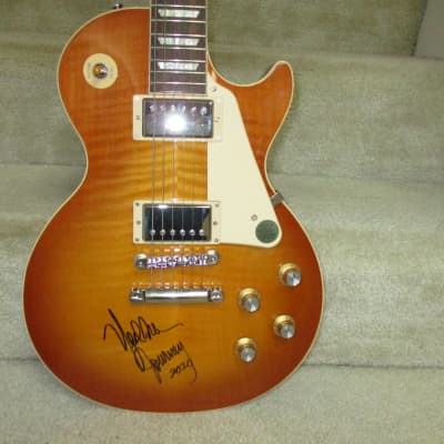 Gibson Unplayed Neal Schon/Journey Signed Original Collection Les Paul Standard 60s 2019 - Maple Top AA Grade image 2