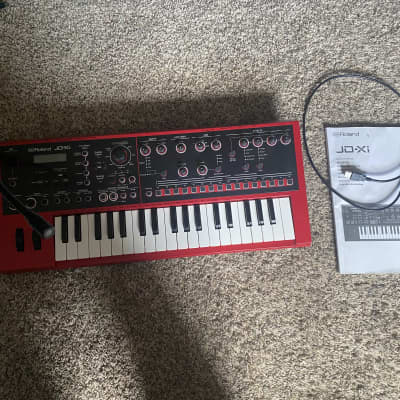 Roland JD-Xi 37 Rare color- Ltd edition Red.