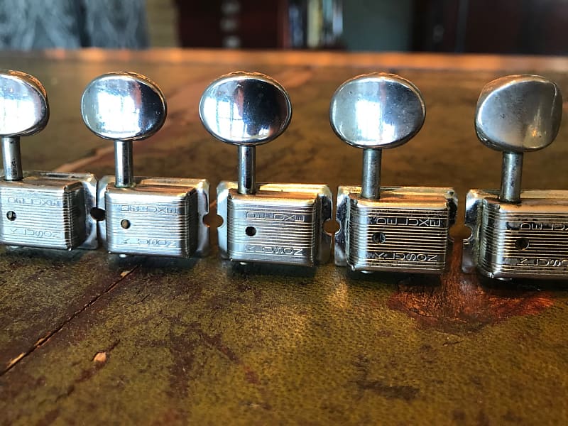 クルーソン ダブルライン PATENT NO D 169400 Original 6 Kluson Deluxe Double Line Patent No. tuners