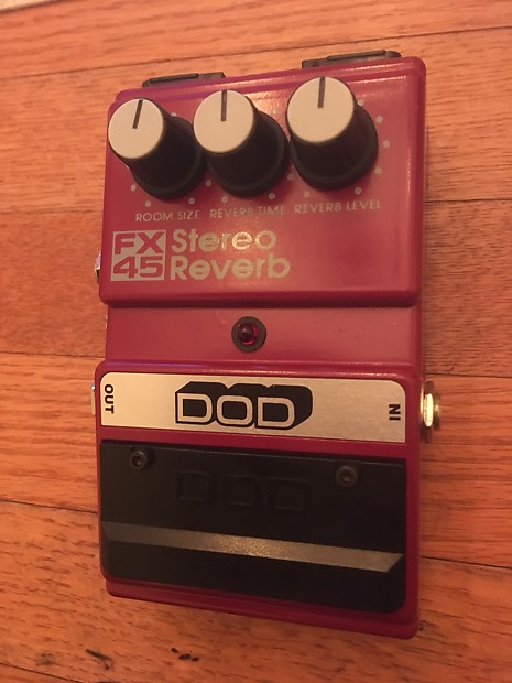 Pizza　DOD　Stereo Reverb　FX45　動作品 DOD FX45 Stereo Reverb - YouTube