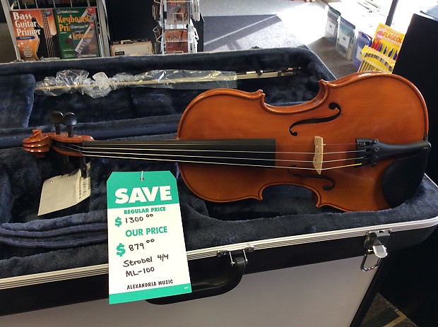 Strobel violin deals