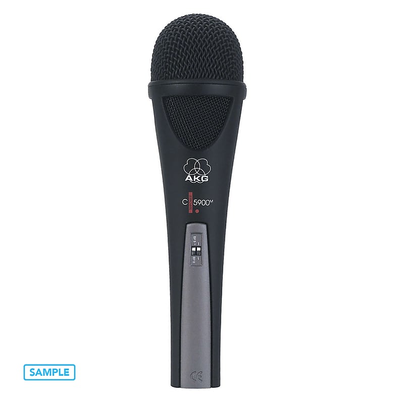 AKG C5900 Tri-Power Stage Condenser Vocal Microphone w/ AKG Rigid Case image 1