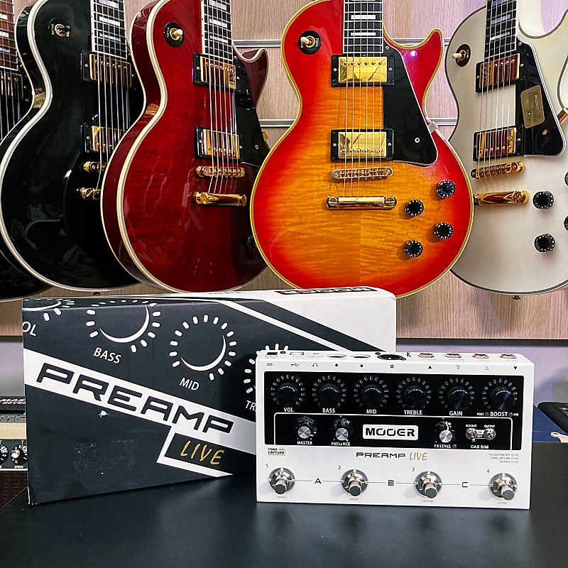 Mooer Micro Preamp Live Reverb UK