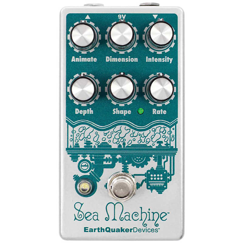 New Earthquaker Devices Sea Machine V3 Super Chorus Guitar Effects Pedal image 1