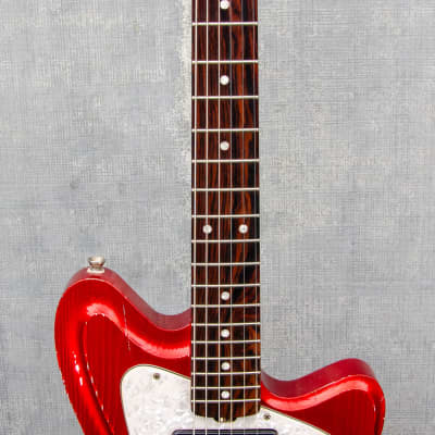 Maghini Guitars Satellite Candy Apple Red image 6
