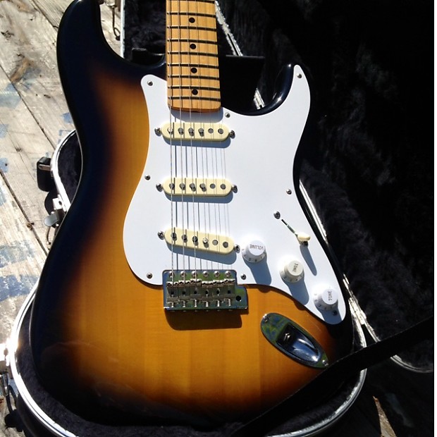 Fender Stratocaster '54 reissue MIJ 89-90 Tabacco burst