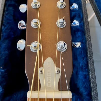 1987 Dobro Model 36 Resophonic Acoustic Guitar Rose Model image 6