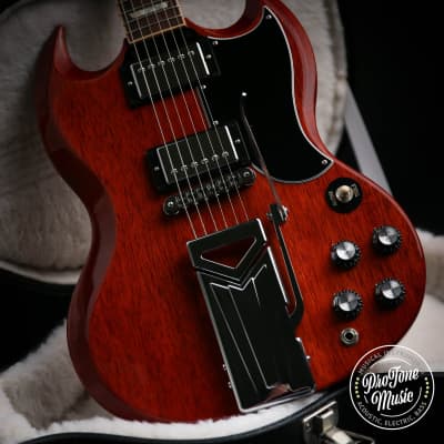 2013 Gibson 61 SG Les Paul Tribute Standard 1961 Reissue with Sideways Vibrola & Case for sale
