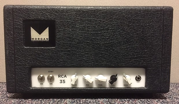 Morgan Amplification RCA35 35w Guitar Head imagen 1