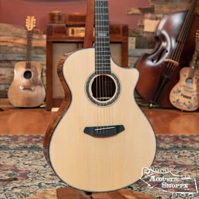 Breedlove Oregon Build Legacy Concerto Adirondack/Koa Cutaway Acoustic Guitar w/ LR Baggs Pickup #7194 image 4