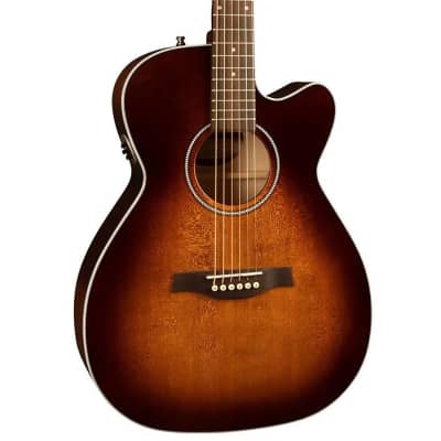 Seagull Performer CW Concert Hall Burnt Umber QIT Acoustic Electric Guitar (Hollywood, CA) for sale