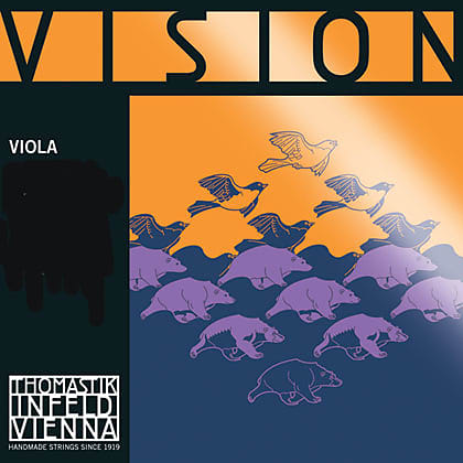 Vision Viola D. Synthetic Core Silver Wound 4/4 VI22A image 1