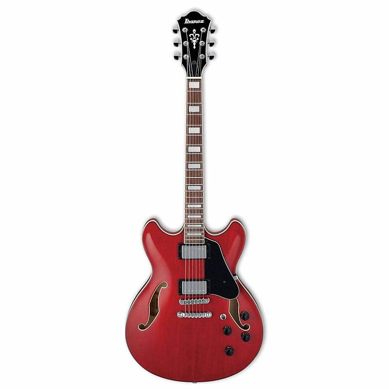 Ibanez Artcore AS73 Semi-Hollow Body Electric Guitar Transparent Cherry Red image 1