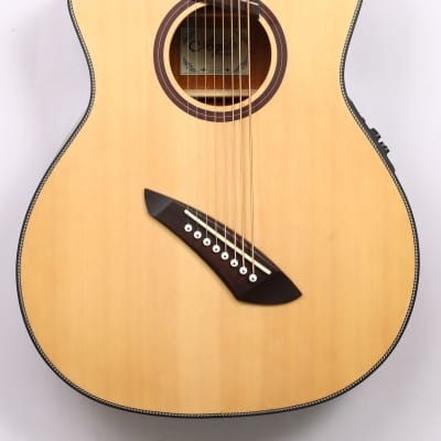 Agile Renaissance  Left Handed 8 String Fan Fret Acoustic Guitar 82730 RN EQ NA image 2
