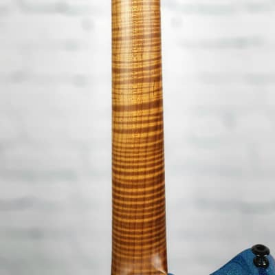 Balaguer Guitars USA Series Espada Gloss Ocean Sparkle Roasted Maple image 11