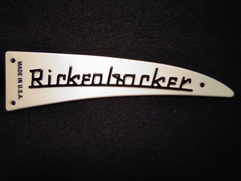 Rickenbacker 4003 Truss Rod Cover 2023 White Reverb