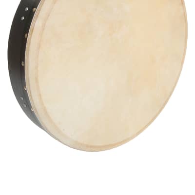Roosebeck BTN8B Tunable Mulberry Bodhran Single-Bar 18"x3.5" w/Tipper & Tuning Wrench image 1