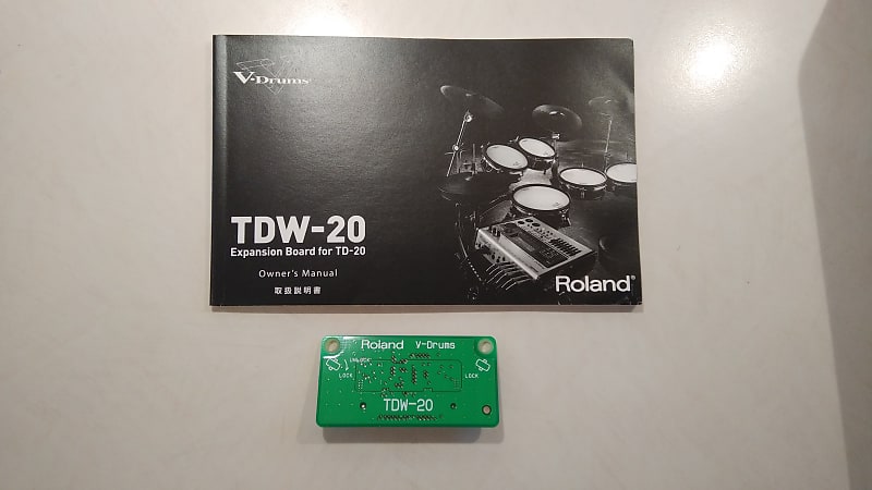 Roland td 20 expansion shop card