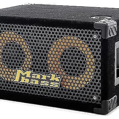 Markbass MBL100041 Traveler 102P Rear-Ported Compact 2x10" Bass Speaker Cabinet - 8 Ohm  Black/Yellow image 2