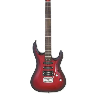 Aria MAC-STD-MRS Pro II MAC Series Basswood Carved Top Bolt-On Maple Neck 6-String Electric Guitar for sale