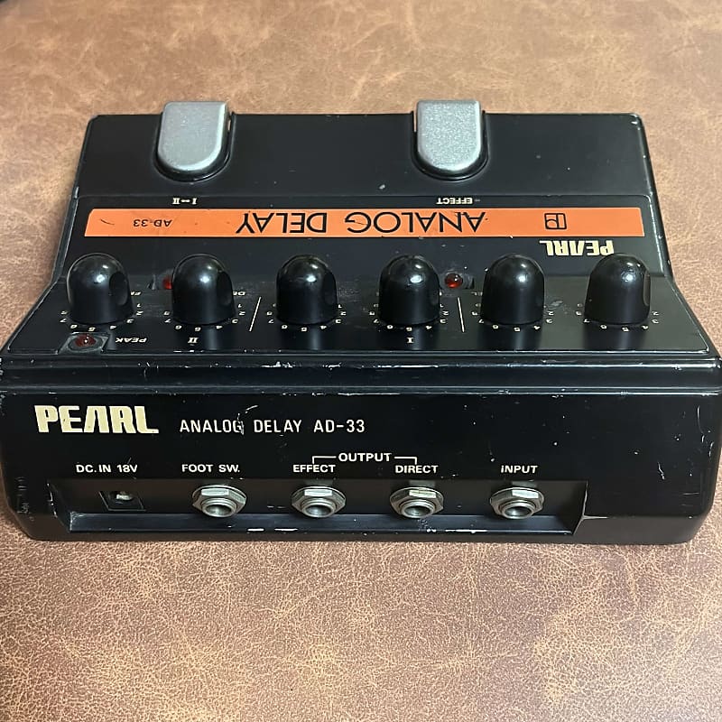 Pearl AD-33 Analog Delay 1980s - Black