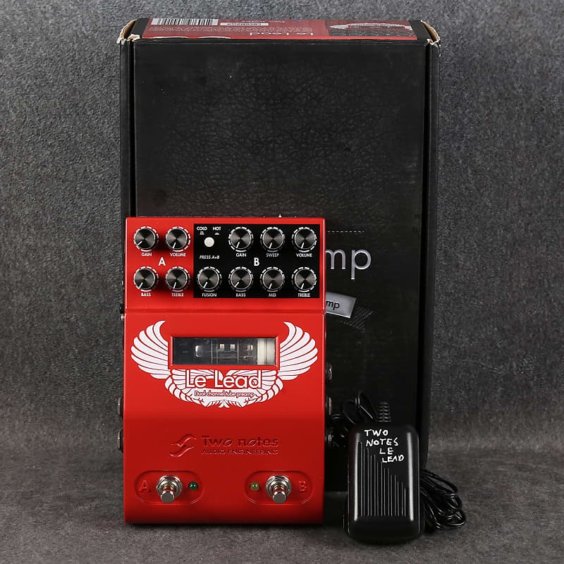 Two Notes Le Lead Preamp Pedal Box & PSU 2nd Hand Reverb