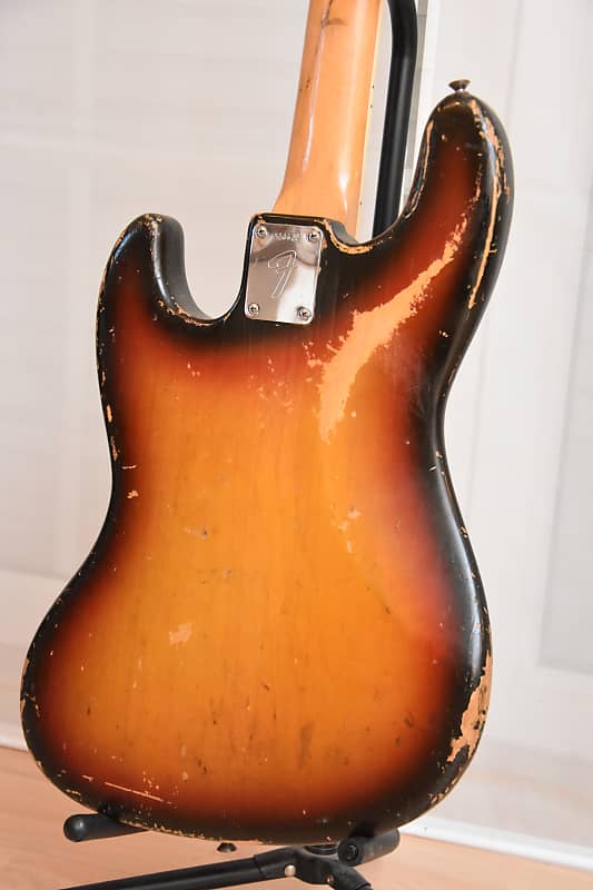 ベース Fender Jazz Base 1971 Vintage Sunburst 1971 Fender Jazz Bass, Sunburst – Andy Baxter Bass & Guitars