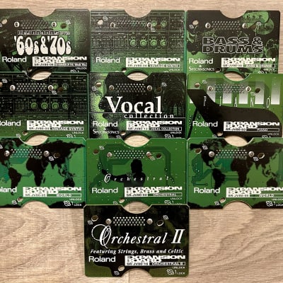 10X Roland SR-JV80 Bundle