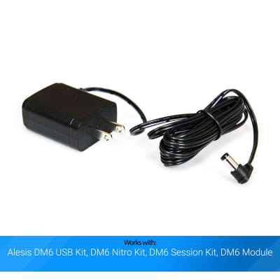 Alesis Power Supply Adapter for DM6 Module, DM6 USB, DM6 Nitro, DM6 Session Kits
