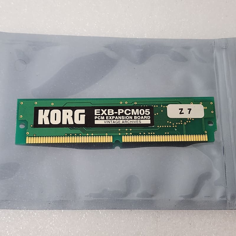 Korg EXB-PCM05 Vintage Archives PCM Sound Expansion Board for Triton - Green