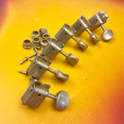 Fender Kluson double line patent guitar tuners 1963-965 Nickel 6 in line  original vintage stratocaster telecaster jazzmaster jaguar | Reverb Canada