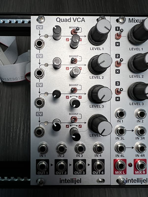 Intellijel Quad VCA Eurorack Synth Module | Reverb