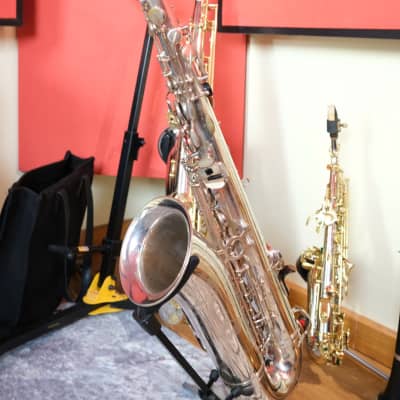 Rampone Cazzani R1 tenor saxophone Italy 1980s - silver Plating image 8