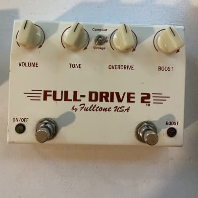 Fulltone Full-drive 2 Limited Edition Custom Shop White | Reverb