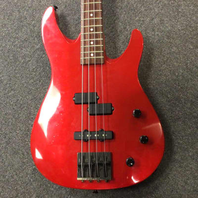 Used Peavey B-NINETY Bass Guitars Red image 1