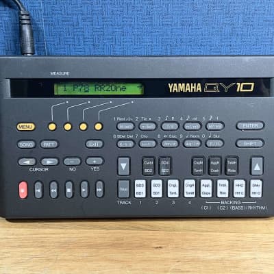 Yamaha QY10 Sequencer - Black w/ Power Supply