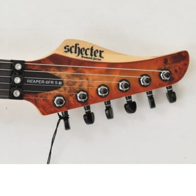 Schecter Reaper-6 FR S Guitar Satin Inferno Burst B-Stock 3421 image 4
