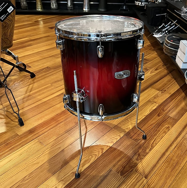 Mapex M Series 12x14" Floor Tom in Red Sunburst Reverb